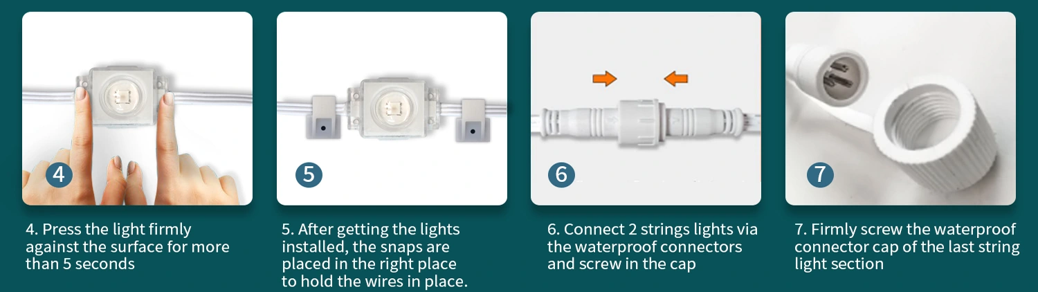 best permanent outdoor led lights